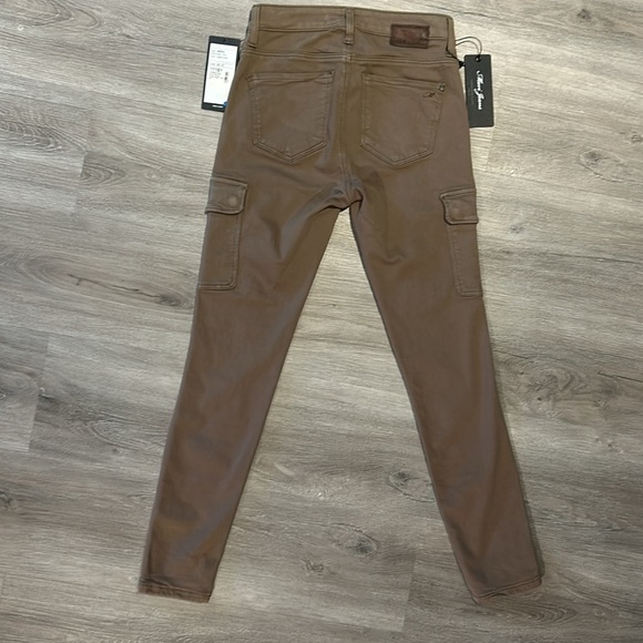 BNWT Mavi “Arina” High Rise Skinny Cargo - Khaki Twill - Picture 5 of 7